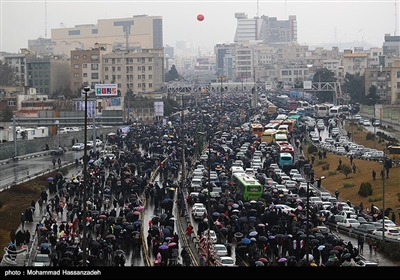 راهپیمایی چهلمین سالگرد پیروزی انقلاب اسلامی در تهران