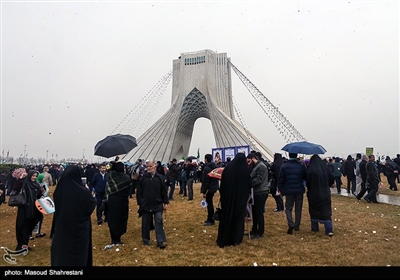 راهپیمایی چهلمین سالگرد پیروزی انقلاب اسلامی در تهران