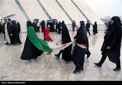 راهپیمایی چهلمین سالگرد پیروزی انقلاب اسلامی در تهران