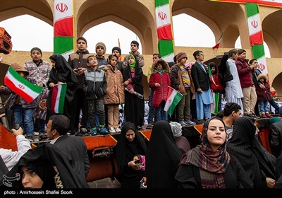 راهپیمایی چهلمین سالگرد پیروزی انقلاب اسلامی ایران در یزد