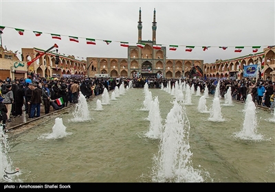 راهپیمایی چهلمین سالگرد پیروزی انقلاب اسلامی ایران در یزد