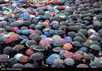 راهپیمایی چهلمین سالگرد پیروزی انقلاب اسلامی ایران در رشت 