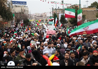 راهپیمایی چهلمین سالگرد پیروزی انقلاب اسلامی ایران در قم