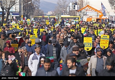 راهپیمایی چهلمین سالگرد پیروزی انقلاب اسلامی ایران در اراک