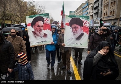 راهپیمایی چهلمین سالگرد پیروزی انقلاب اسلامی در تهران