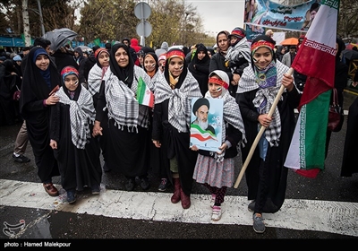 راهپیمایی چهلمین سالگرد پیروزی انقلاب اسلامی در تهران