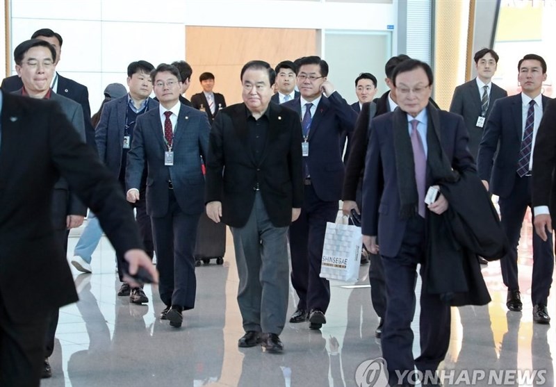 نمایندگان پارلمان کره جنوبی با پلوسی دیدار می‌کنند