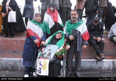 راهپیمایی چهلمین سالگرد پیروزی انقلاب اسلامی - تهران