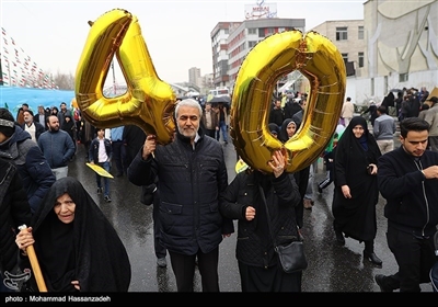 تصاویر منتخب از چهلمین سالگرد پیروزی انقلاب اسلامی ایران