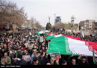 راهپیمایی چهلمین سالگرد پیروزی انقلاب اسلامی ایران در قزوین