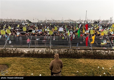 مراسم چهلمین سالگرد پیروزی انقلاب اسلامی در میدان آزادی