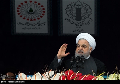 سخنرانی حسن روحانی رئیس جمهور در مراسم چهلمین سالگرد پیروزی انقلاب اسلامی ایران