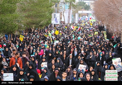 راهپیمایی چهلمین سالگرد پیروزی انقلاب اسلامی ایران در کرمان 