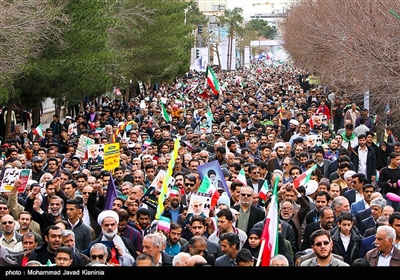 راهپیمایی چهلمین سالگرد پیروزی انقلاب اسلامی ایران در کرمان