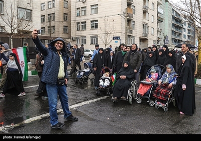 راهپیمایی 22 بهمن و چهلمین سالگرد پیروزی انقلاب اسلامی در تهران 