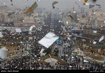  راهپیمایی 22 بهمن و چهلمین سالگرد پیروزی انقلاب اسلامی در تهران 