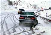 کولاک برف در جاده‌ها و گردنه‌های کوهستانی اردبیل؛ مردم از سفرهای غیرضروری خودداری کنند