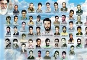 همدان| یادواره 46 شهید فصل زمستان شهر مریانج برگزار شد