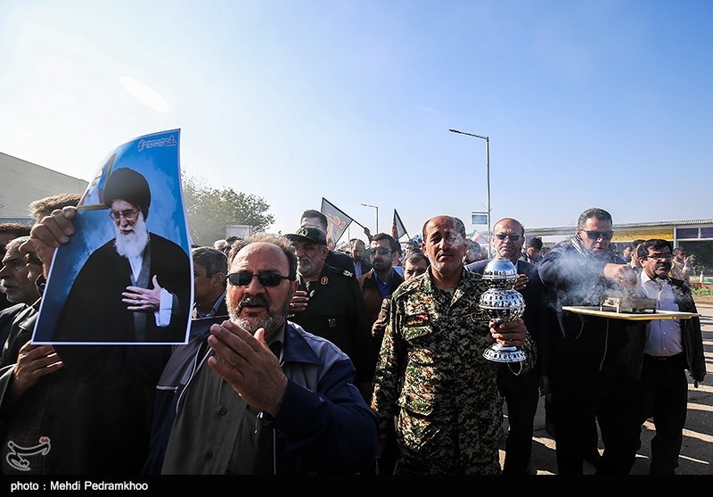 خوزستان| پیکر پاک جانباز دفاع مقدس در باغملک تشییع شد