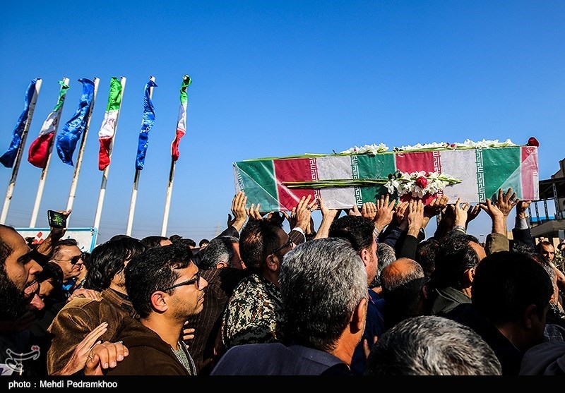 خوزستان| پیکر پاک جانباز دفاع مقدس در مسجدسلیمان تشییع شد