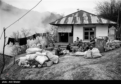 ساده بودن زندگی در روستای شامیلرزان از توابع بخش خطبه سرای تالش در گیلان