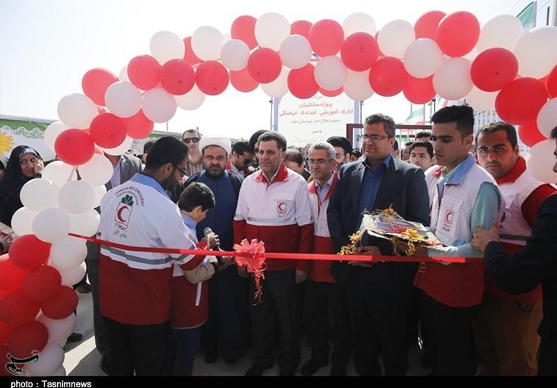 افتتاح مرکز کنترل و هماهنگی عملیات جمعیت هلال احمر بوشهر به روایت تصویر