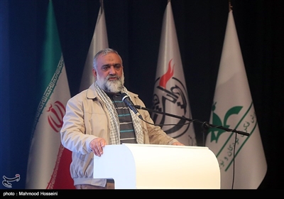 سخنرانی سردار محمدرضا نقدی در مراسم اختتامیه پنجمین جشنواره هنر مقاومت