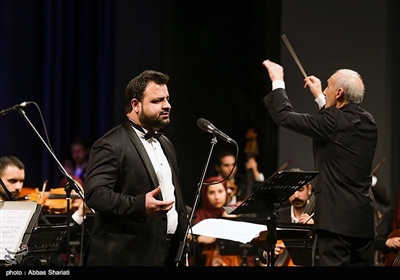 اولین روز جشنواره موسیقی فجر با اجرای ارکستر ملی ایران به رهبری فریدون شهبازیان در تالار وحدت