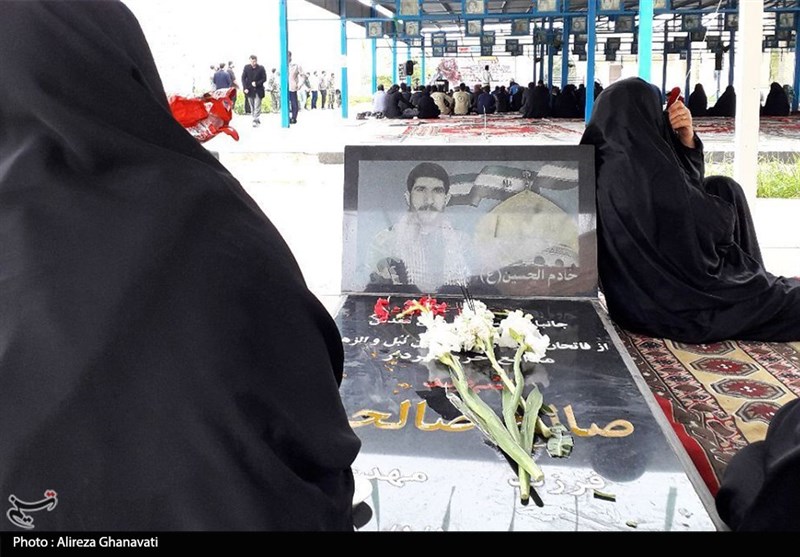 خوزستان| سومین سالگرد شهید مدافع حرم «صالحی» در رامشیر برگزار شد + تصاویر