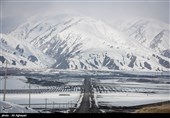 ارتفاعات برفی و کوهستانی ارومیه به روایت تصویر