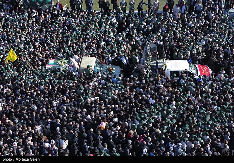 مراسم گرامیداشت شهدای حمله تروریستی زاهدان در خلخال برگزار شد