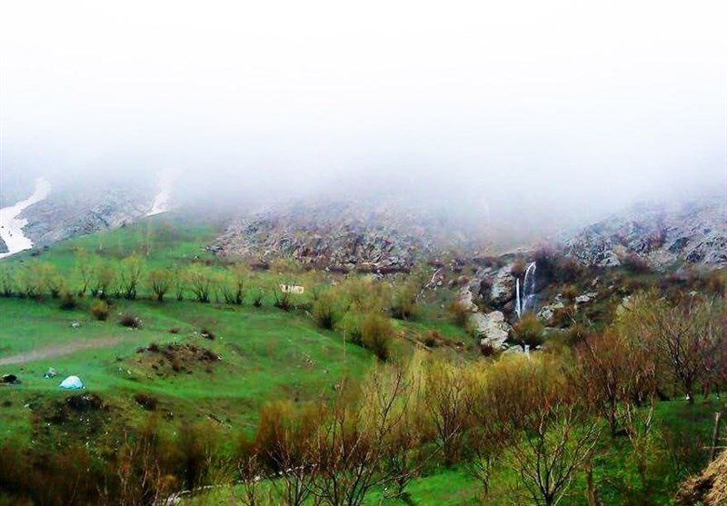Iran’s Beauties in Winter: Suli Waterfall in Azarbaijan
