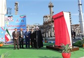 بهرهبرداری از فاز سوم پالایشگاه میعانات گازی ستاره خلیج فارس با حضور رئیس جمهور