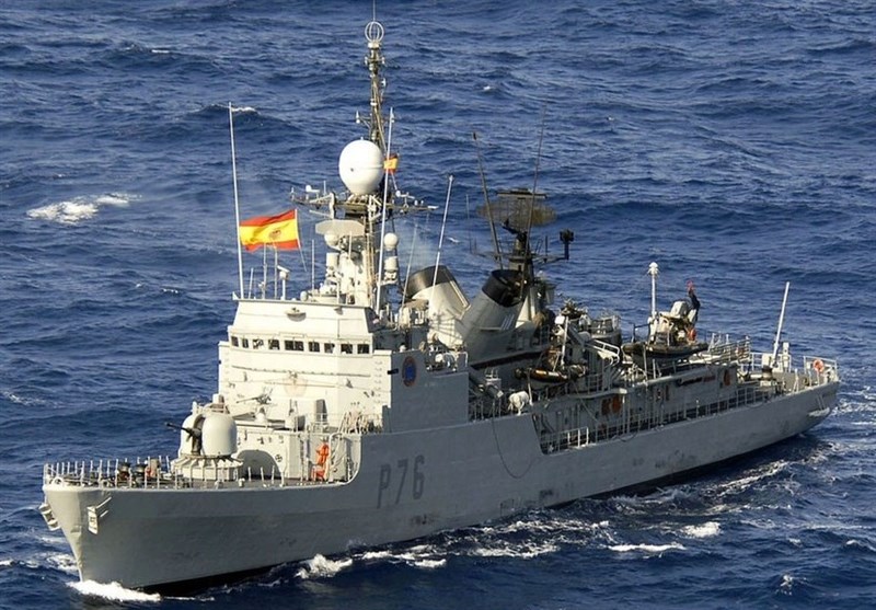 Spanish Warship Ordered Ships to Leave British Waters near Gibraltar