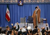 فرهنگیان با امام خامنه‌ای دیدار کردند