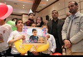 جشن تولدی متفاوت برای فرزند شهید مدافع حرم در استان خراسان جنوبی+ تصاویر