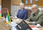 بازدید هیئت نظامی جمهوری آذربایجان از دانشگاه فرماندهی و ستاد ارتش