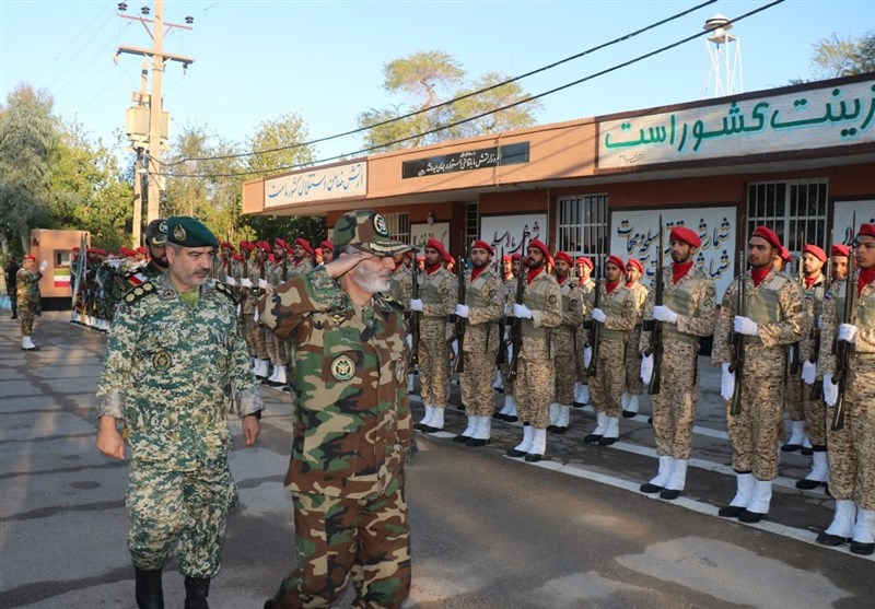 بازدید فرمانده ارتش از تیپ 392 زرهی دشت آزادگان