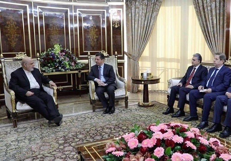 دیدار سفیر ایران با مقام امنیتی کردستان عراق