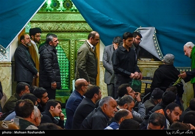 اولین مراسم سالگرد شهید محمد حسین حدادیان( شهید مدافع امنیت) در امامزاده علی اکبر(ع) چیذر 