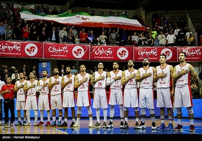 دیدار تیم‌های بسکتبال ایران و ژاپن