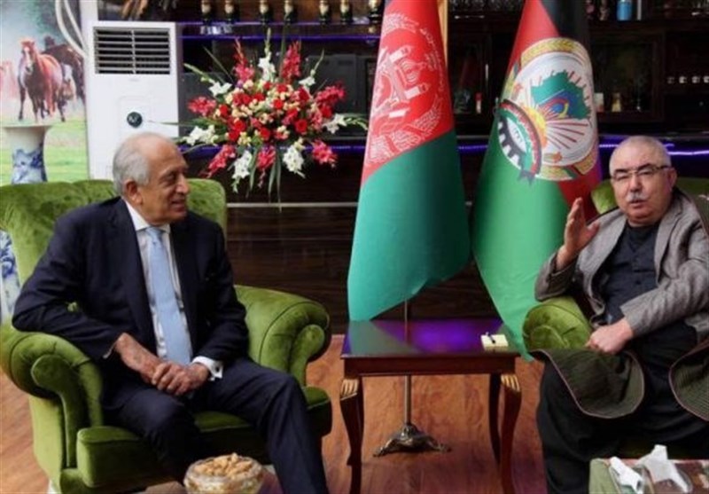 افغانستان| در پی حمایت از «عبدالله»؛ نماینده آمریکا به دیدار ژنرال «دوستم» رفت