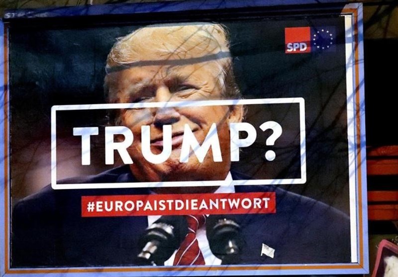 حزب سوسیال دموکرات آلمان با تبلیغات ضدترامپ قدم به عرصه مبارزات انتخاباتی اروپا می‌گذارد