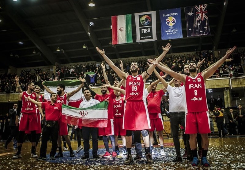صعود بی‌حرف‌وحدیث ایران به جام جهانی بسکتبال با برتری مقابل استرالیا