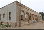 آثار باستانی کوشک حمیدیه خوزستان احیا می‌شود+تصاویر