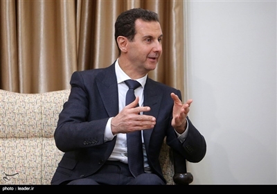 صدر بشار اسد کی امام خامنہ ای سے ملاقات