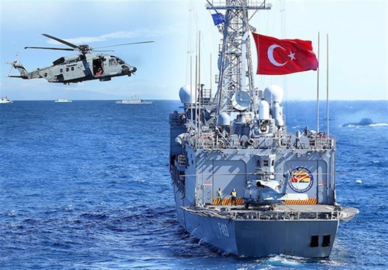 آغاز بزرگترین رزمایش دریایی ترکیه