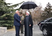 ظریف در دیدار نخست وزیر ارمنستان با روحانی حضور یافت+عکس