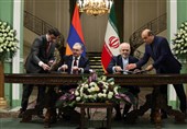 امضای 2 سند همکاری مشترک میان ایران و ارمنستان