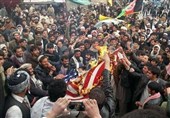 تظاهرات مردم علیه نیروهای آمریکایی در شرق افغانستان